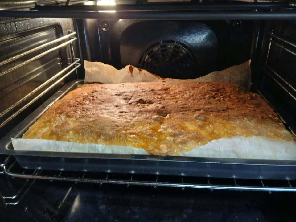 Valmis ciabatta ahjus